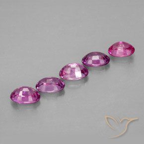 3.34 ct natürliche Mehrfarbig Saphir-Edelsteine, Oval, VVS-VS