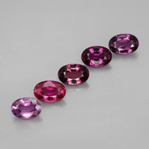3,13 ct natürliche mehrfarbiger Saphir-Edelsteine, Oval Schliff, VVS-VS