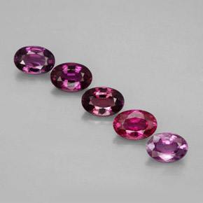 3,13 ct natürliche mehrfarbiger Saphir-Edelsteine, Oval Schliff, VVS-VS