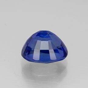 2,41 ctw natürlicher blauer Saphir, Oval Schliff, VS