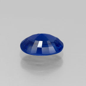 1,07 ctw natürlicher blauer Saphir, Oval Schliff, VVS-VS