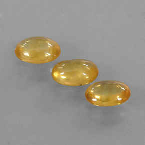  ct natürliche gelber Saphir-Edelsteine, Transparent, Transparent / Lichtdurchlässig