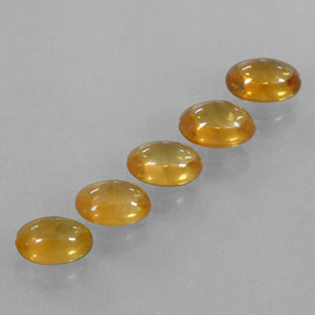 3,06 ct natürliche goldener Saphir-Edelsteine, Transparent, Transparent / Lichtdurchlässig