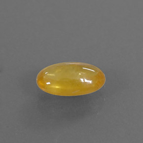 0,85 ctw natürlicher gelber Saphir, Transparent, Transparent / Lichtdurchlässig
