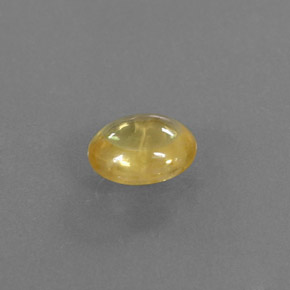 0,87 ctw natürlicher gelber Saphir, Transparent, Transparent / Lichtdurchlässig