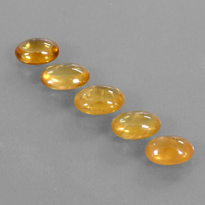  ct natürliche gelber Saphir-Edelsteine, Transparent, Transparent / Lichtdurchlässig