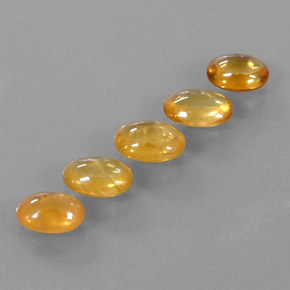  ct natürliche gelber Saphir-Edelsteine, Transparent, Transparent / Lichtdurchlässig