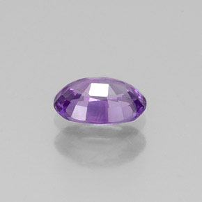 0,54 ctw natürlicher violetter Saphir, Oval Schliff, VVS-VS