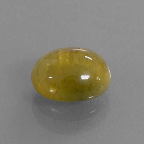 2,09 ctw natürlicher gelber Saphir, Transparent, Transparent / Lichtdurchlässig