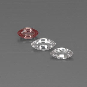  ct natürliche mehrfarbiger Saphir-Edelsteine, Marquise, VVS-VS