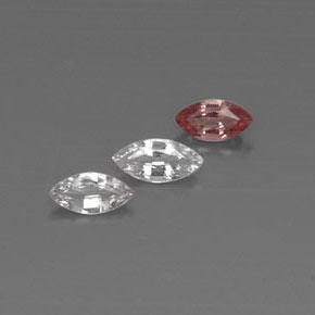  ct natürliche mehrfarbiger Saphir-Edelsteine, Marquise, VVS-VS