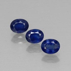  ct natürliche blauer Saphir-Edelsteine, Oval Schliff, VS