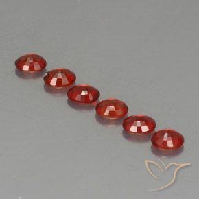 2.02 ct natürliche Hellrot Saphir-Edelsteine, Oval, VVS-VS