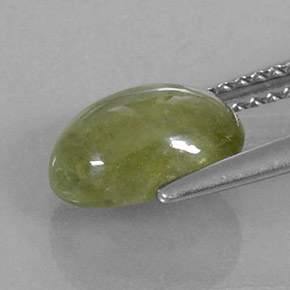 2,97 ctw natürlicher grüner Saphir, Transparent, Transparent / Lichtdurchlässig