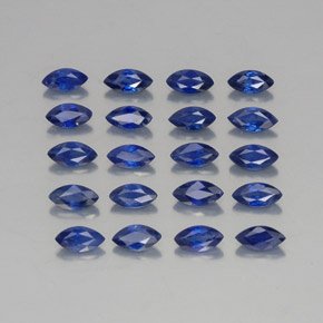  ct natürliche blauer Saphir-Edelsteine, Marquise, VVS-VS