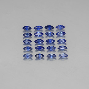  ct natürliche blauer Saphir-Edelsteine, Marquise, VVS-VS