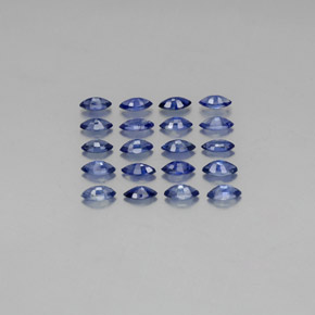  ct natürliche blauer Saphir-Edelsteine, Marquise, VVS-VS