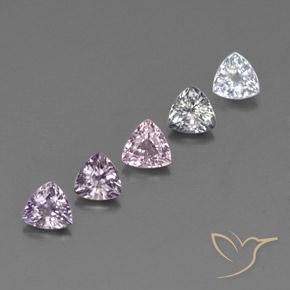1.58 ct natürliche Mehrfarbig Saphir-Edelsteine, Trillion, VVS-VS