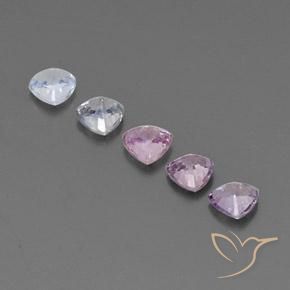 1.58 ct natürliche Mehrfarbig Saphir-Edelsteine, Trillion, VVS-VS