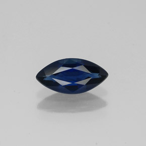 0,83 ctw natürlicher blauer Saphir, Marquise, VS