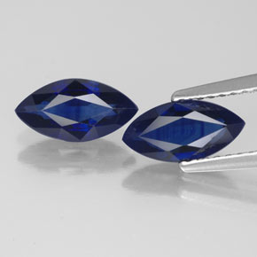  ct natürliche blauer Saphir-Edelsteine, Marquise, VVS-VS
