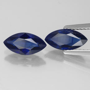  ct natürliche blauer Saphir-Edelsteine, Marquise, VVS-VS
