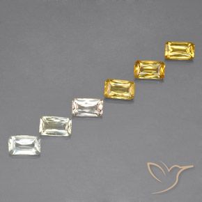 2.00 ct natürliche Mehrfarbig Saphir-Edelsteine, Oktagonschliff, VS
