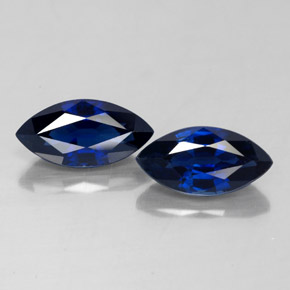  ct natürliche blauer Saphir-Edelsteine, Marquise, VS