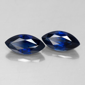  ct natürliche blauer Saphir-Edelsteine, Marquise, VS