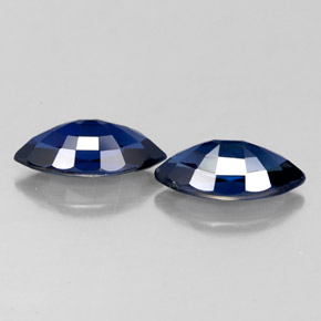 ct natürliche blauer Saphir-Edelsteine, Marquise, VS