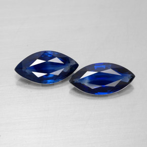  ct natürliche blauer Saphir-Edelsteine, Marquise, VS