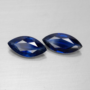  ct natürliche blauer Saphir-Edelsteine, Marquise, VS