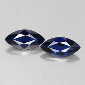  ct natürliche blauer Saphir-Edelsteine, Marquise, VVS-VS