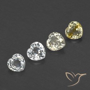 1.17 ct natürliche Mehrfarbig Saphir-Edelsteine, Herz, VVS