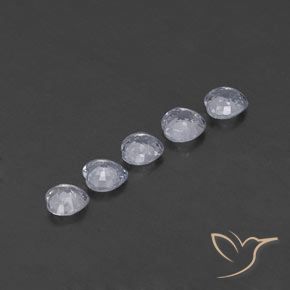 1.74 ct natürliche Bläulich-weiß Saphir-Edelsteine, Herz, VVS