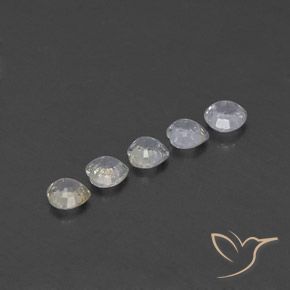 1.67 ct natürliche Warmweiß Saphir-Edelsteine, Herz, VVS-VS