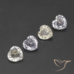 2.33 ct natürliche Mehrfarbig Saphir-Edelsteine, Herz, VVS-VS