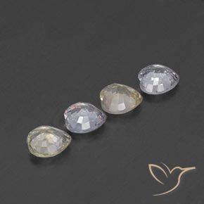 2.33 ct natürliche Mehrfarbig Saphir-Edelsteine, Herz, VVS-VS