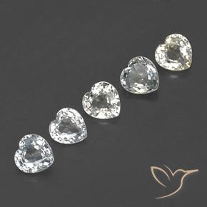1.52 ct natürliche Mehrfarbig Saphir-Edelsteine, Herz, VVS-VS
