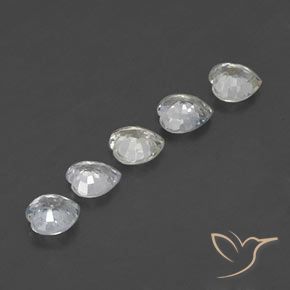 1.52 ct natürliche Mehrfarbig Saphir-Edelsteine, Herz, VVS-VS