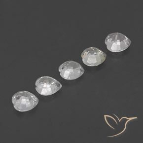 1.59 ct natürliche Warmweiß Saphir-Edelsteine, Herz, VVS-VS