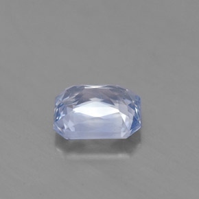 1,72 ctw natürlicher blauer Saphir, Smaragdschliff, VS