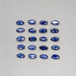 1,81 ct natürliche blauer Saphir-Edelsteine, Marquise, VS