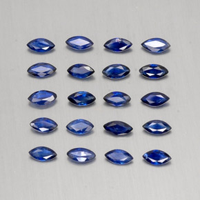 1,81 ct natürliche blauer Saphir-Edelsteine, Marquise, VS