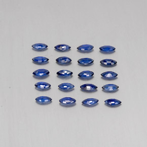 1,81 ct natürliche blauer Saphir-Edelsteine, Marquise, VS