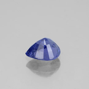1,16 ctw natürlicher blauer Saphir, Birnenform, VS-SI