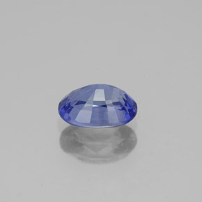 1,09 ctw natürlicher blauer Saphir, Oval Schliff, VVS