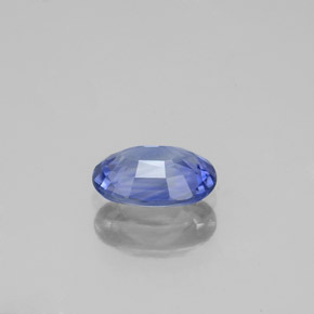 0,97 ctw natürlicher blauer Saphir, Oval Schliff, VVS