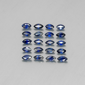  ct natürliche blauer Saphir-Edelsteine, Marquise, VS