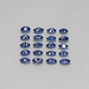  ct natürliche blauer Saphir-Edelsteine, Marquise, VS